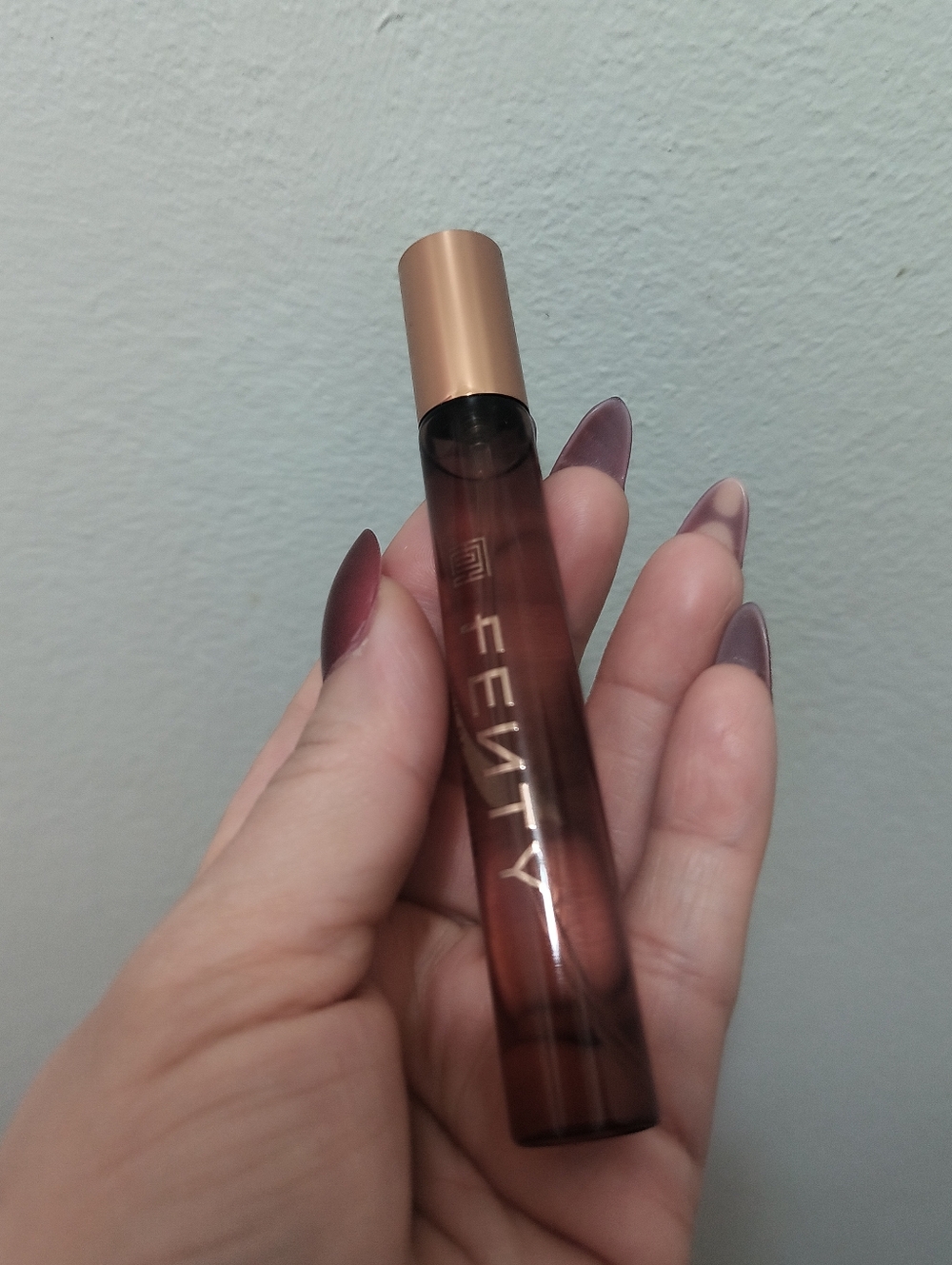 Fenty Beauty Eau De Parfum- Rose Brown Tube with Gold Cap- Travel Size